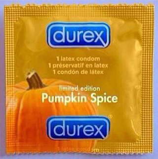 Illustration for article titled Christmas Is Cancelled: Pumpkin Spice Condoms Are a Goddamn Hoax